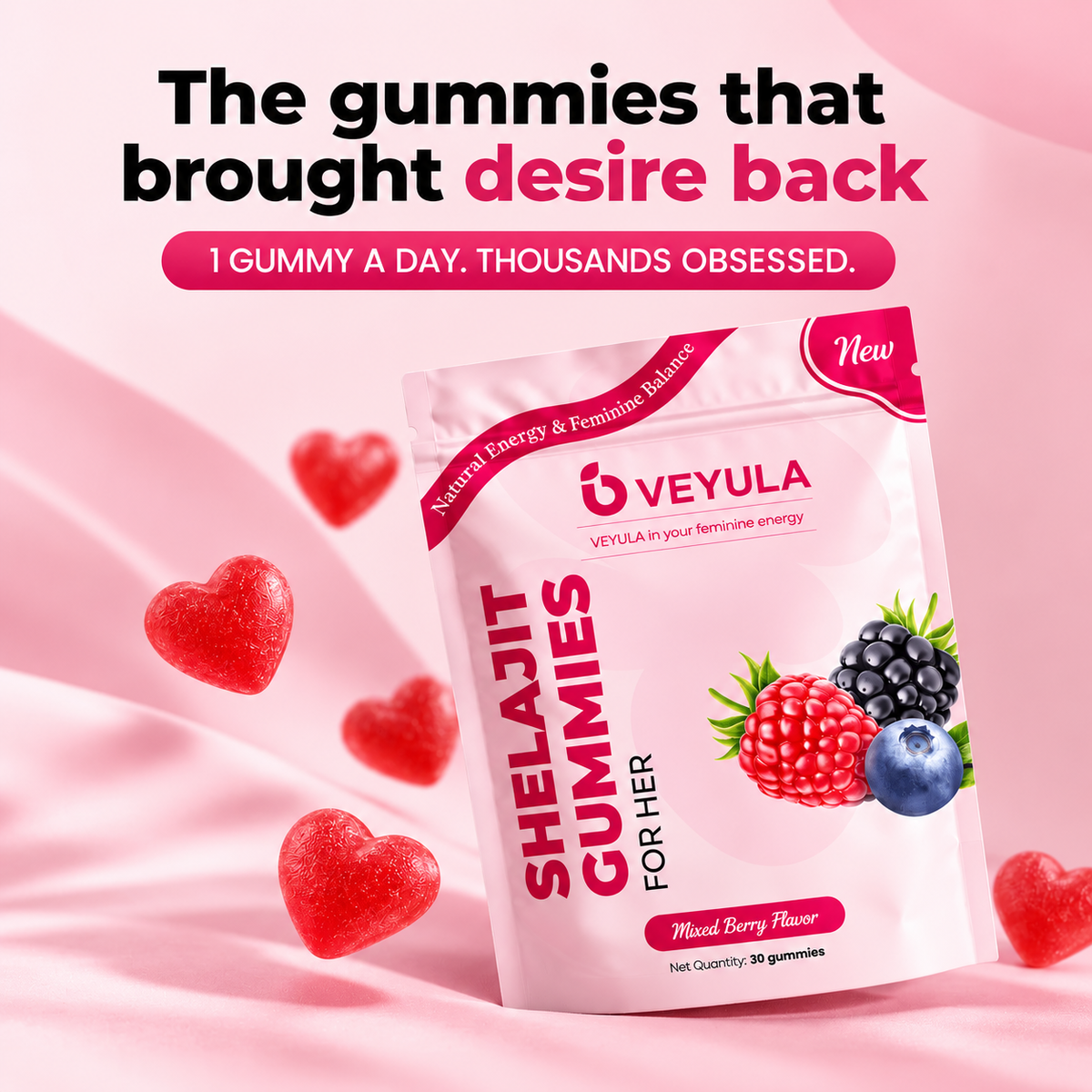 Veyula™ Shelajit Gummies